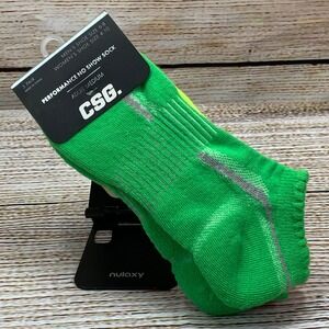 CSG Performance‎ No Show Socks 3 Pair Adult Medium Mens 6-8 Womens 4-10 NEW
